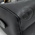 LOUIS VUITTON SPEEDY 20 BANDOULIERE MONOGRAM EMPREINTE BLACK GHW