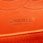 CHANEL JUMBO CLASSIC DOUBLE FLAP BAG CAVIAR RED GHW