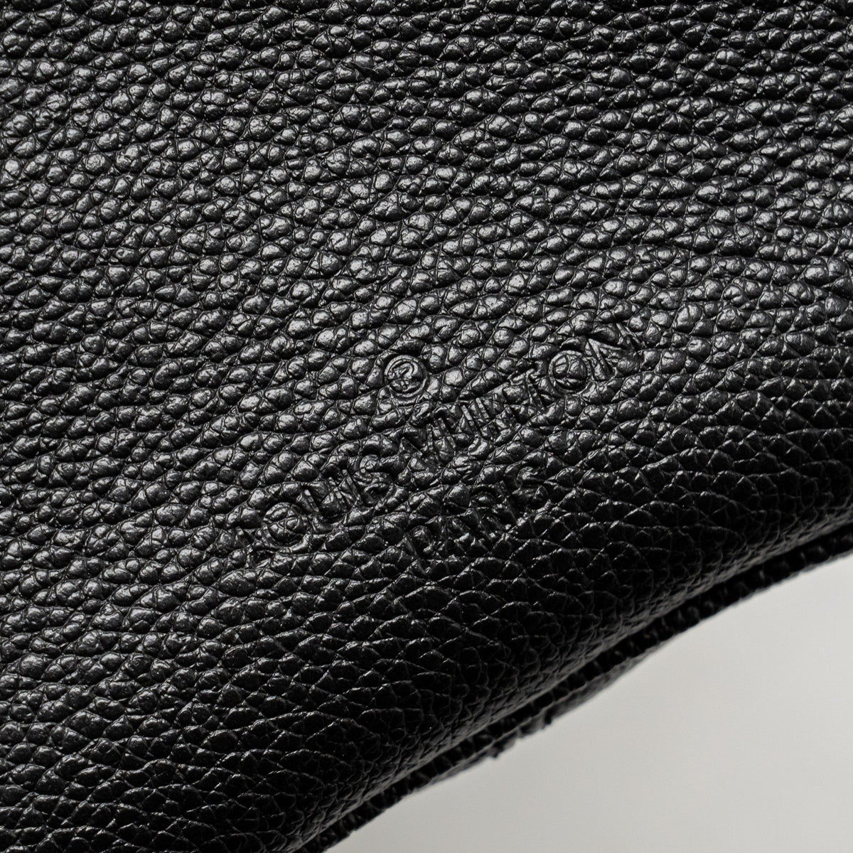 LOUIS VUITTON SPEEDY BANDOULIERE 25 MONOGRAM EMPREINTE LEATHER BLACK GHW