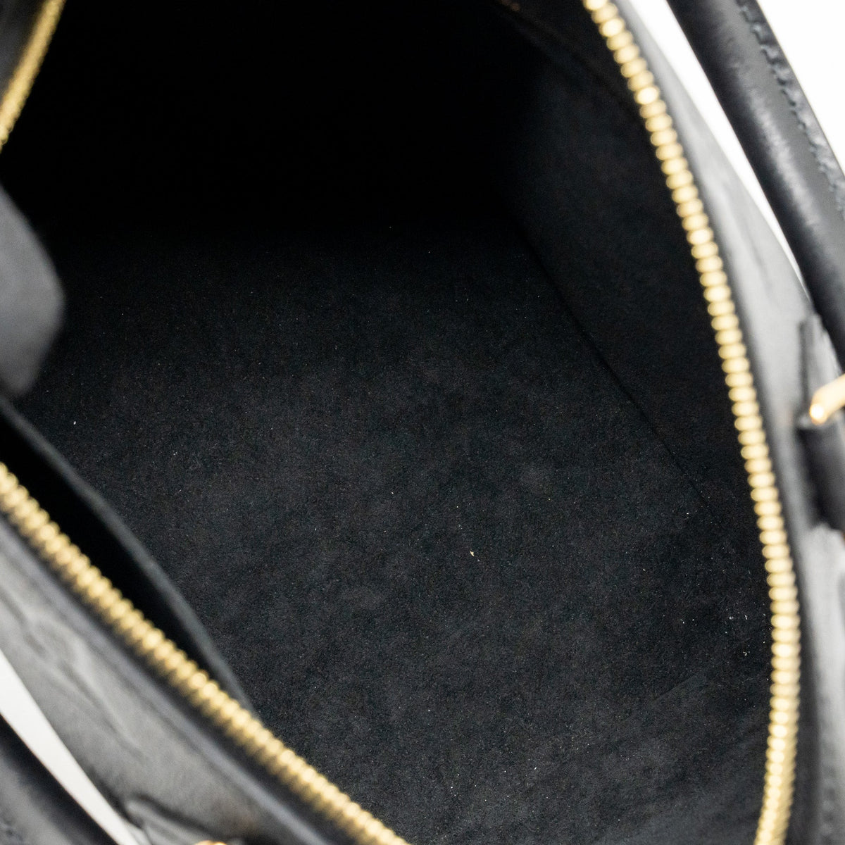 LOUIS VUITTON SPEEDY BANDOULIERE 25 MONOGRAM EMPREINTE LEATHER BLACK GHW