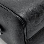LOUIS VUITTON SPEEDY 20 BANDOULIERE MONOGRAM EMPREINTE BLACK GHW