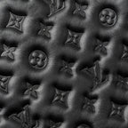 LOUIS VUITTON COUSSIN MM MONOGRAM-EMBOSSED PUFFY LAMBSKIN BLACK GHW