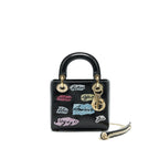 DIOR MINI LADY DIOR LIMITED EDITION BLACK LGHW