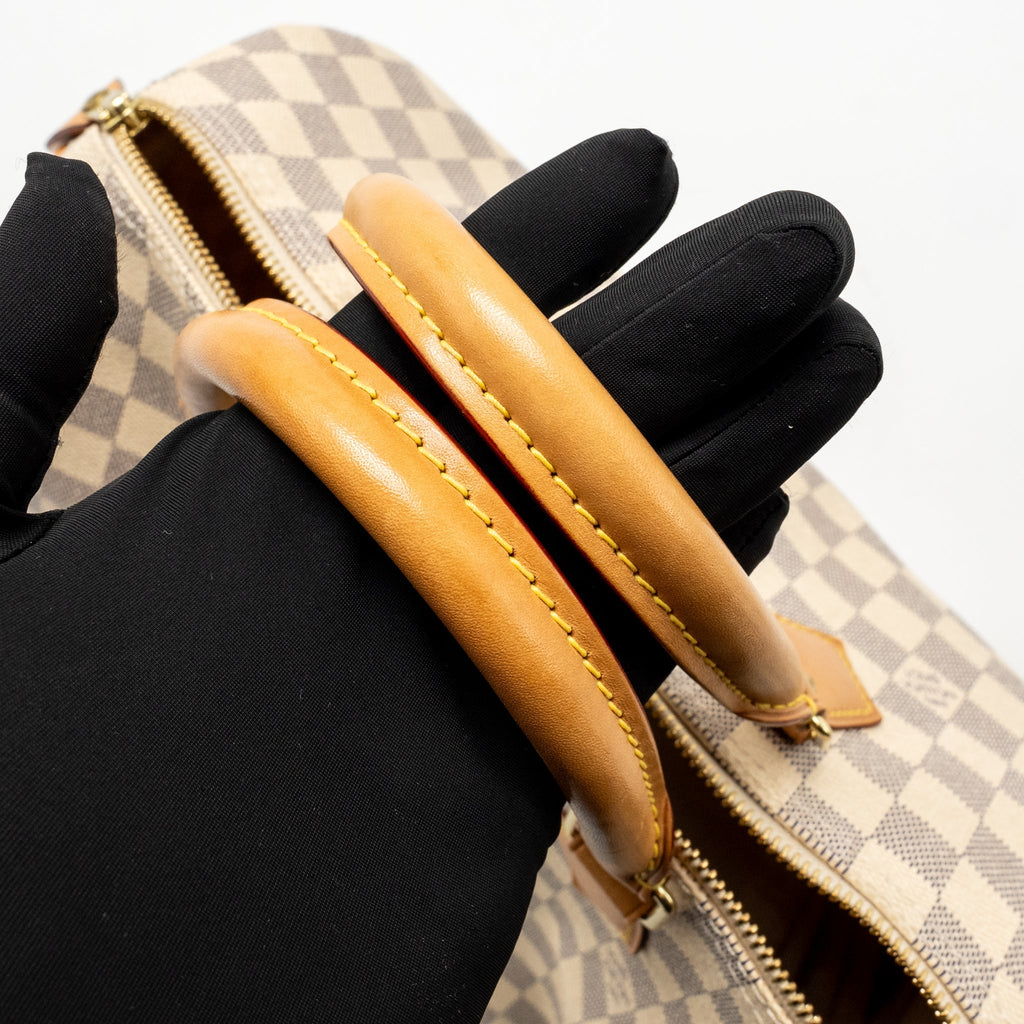 Louis Vuitton speedy 30 damier azur GHW