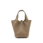 Hermes Picotin 18 Clemence Etoupe GHW