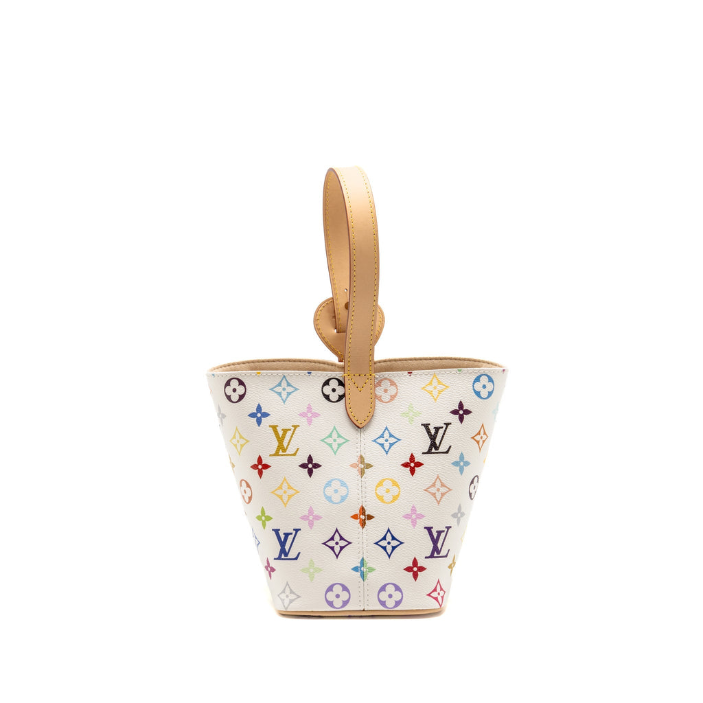Louis Vuitton Murakami all in bb white monogram canvas/leather multicoloured GHW