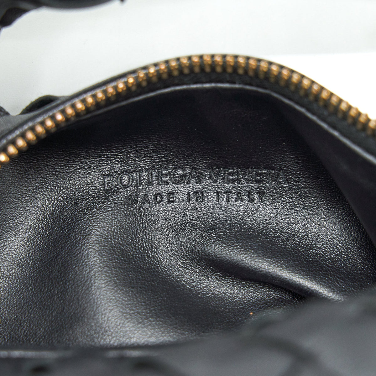 BOTTEGA VENETA MINI JODIE BAG BLACK