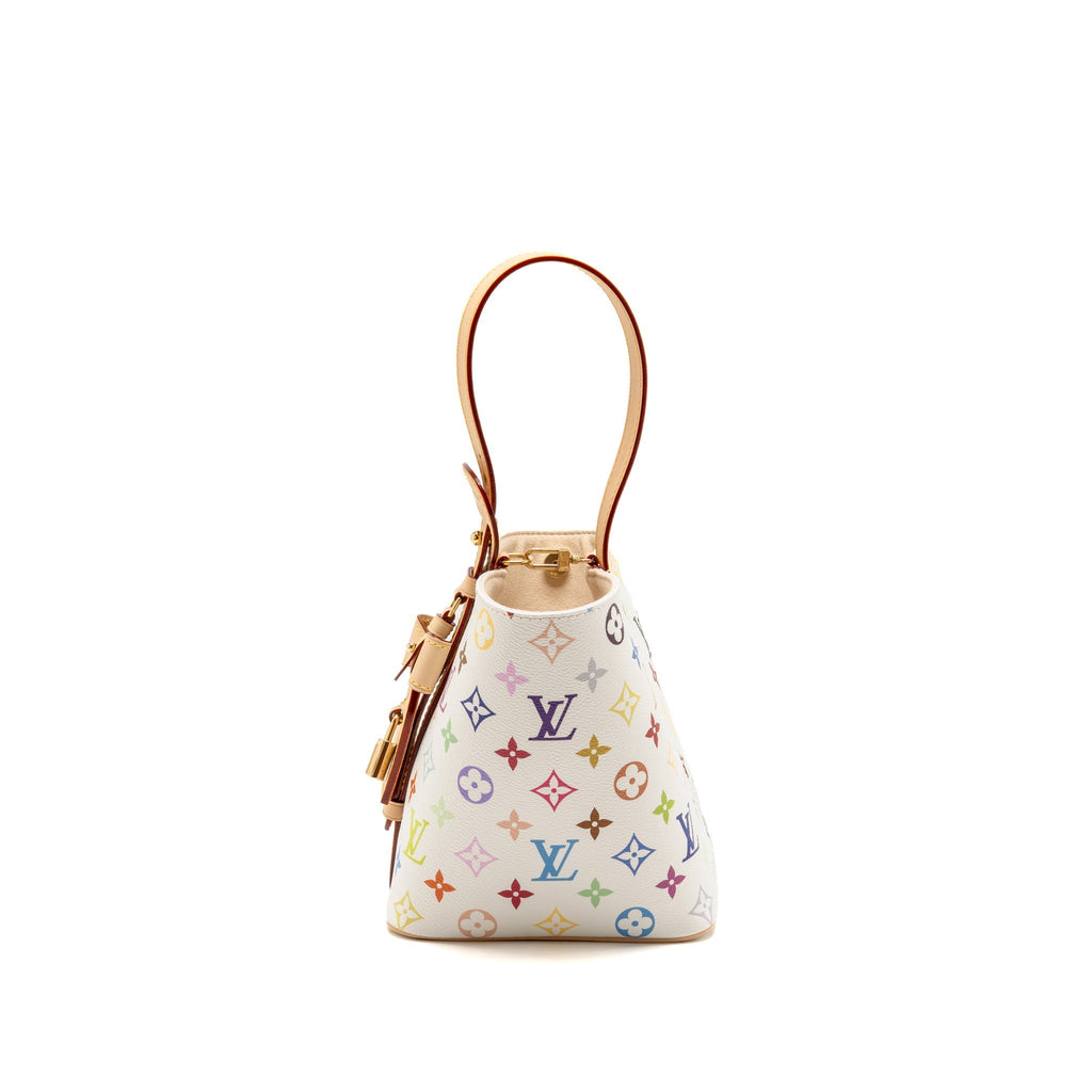 Louis Vuitton Murakami all in bb white monogram canvas/leather multicoloured GHW