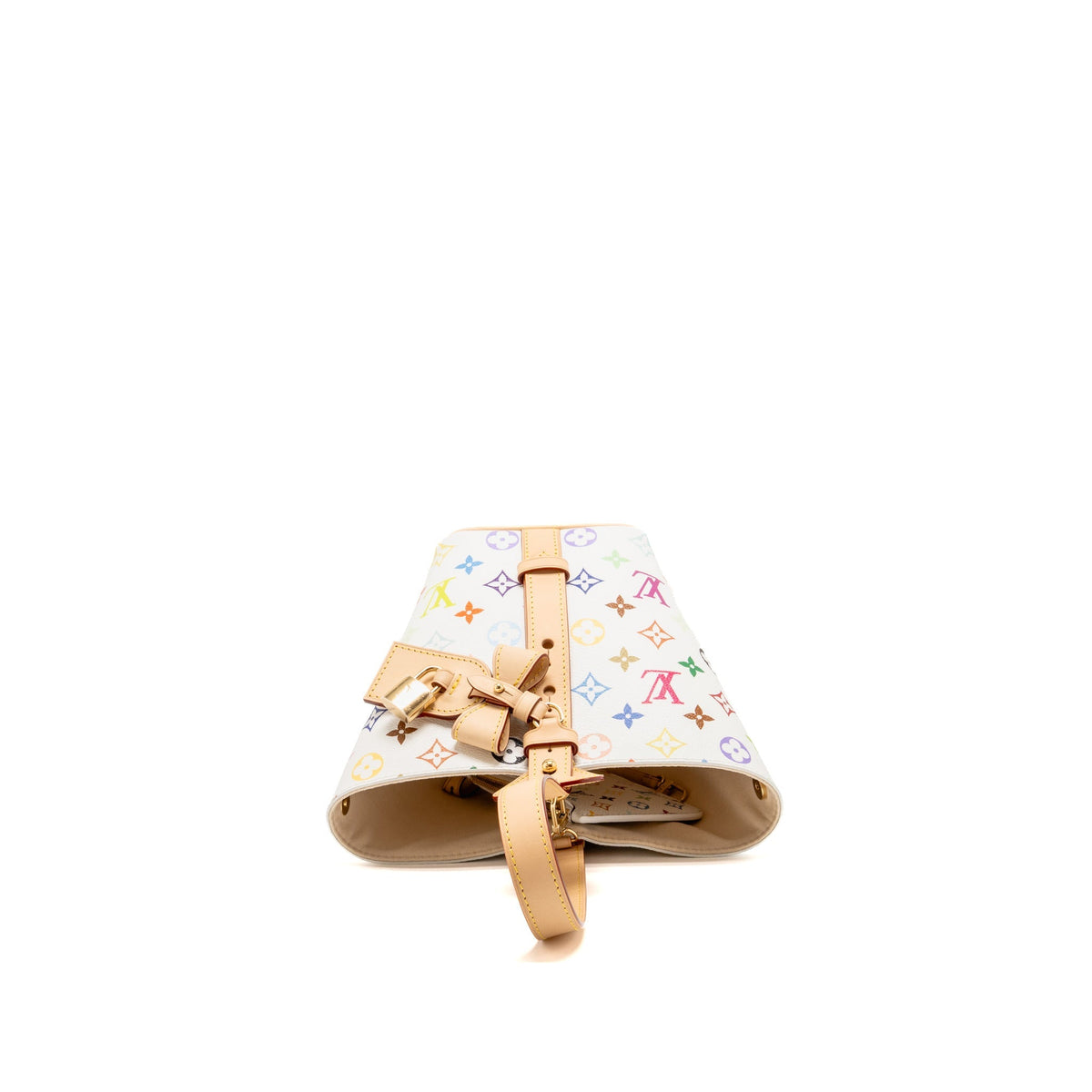 Louis Vuitton Murakami all in bb white monogram canvas/leather multicoloured GHW