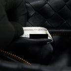 BOTTEGA VENETA MINI JODIE BAG BLACK