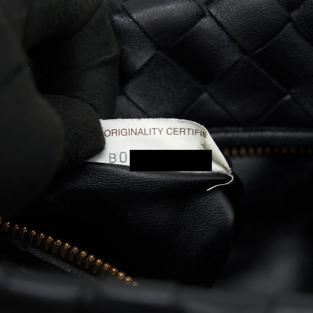 BOTTEGA VENETA MINI JODIE BAG BLACK