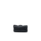 CHANEL 2.55 REISSUE MINI CHEVRON FLAP BAG AGED CALFSKIN  BLACK GHW