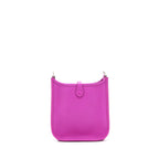 Hermes Mini Evelyne Clemence 9i Rose Magnolia SHW