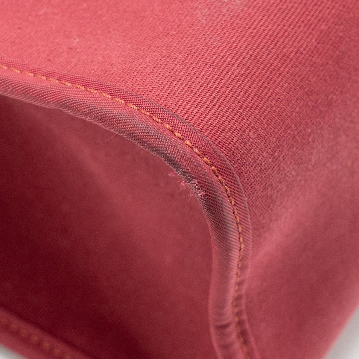 Hermes Herbag 31 Zip Bag Canvas/Hunter Leather Red SHW