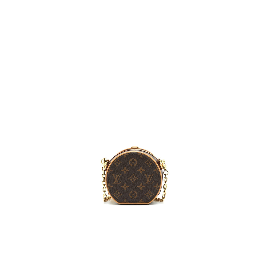 LOUIS VUITTON BOITE CHAPEAU NECKLACE MONOGRAM CANVAS