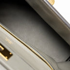 Hermes 2424 24/24-29 Bag Togo/Swift Gris Meyer GHW