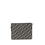 Dior 30 montaigne dea pouch blue oblique jacquard canvas GHW