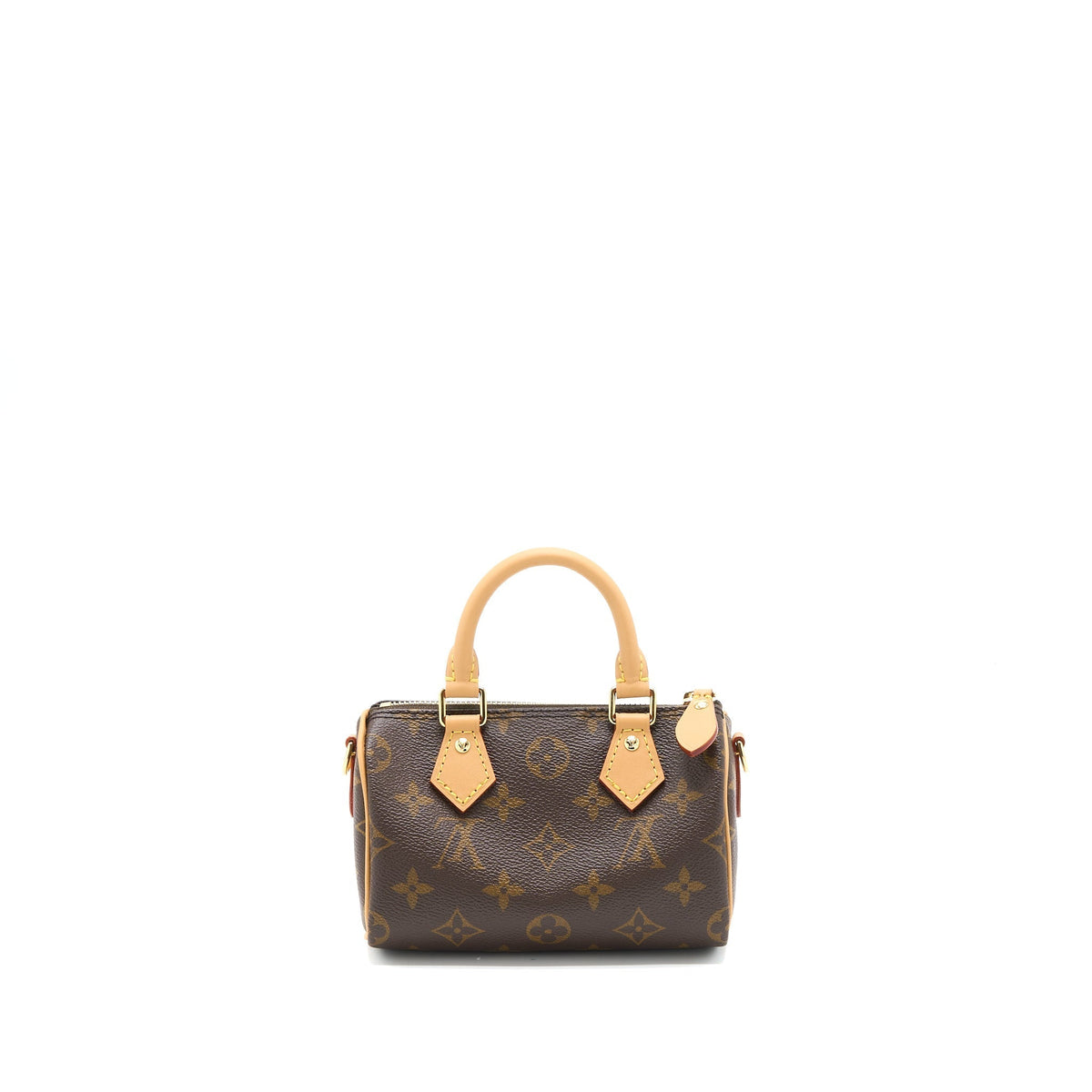 LOUIS VUITTON NANO SPEEDY MONOGRAM CANVAS GHW (NEW VERSION)