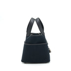 HERMES PICOTIN CARGO 18 SWIFT AND TOILE CANVAS BLACK SHW