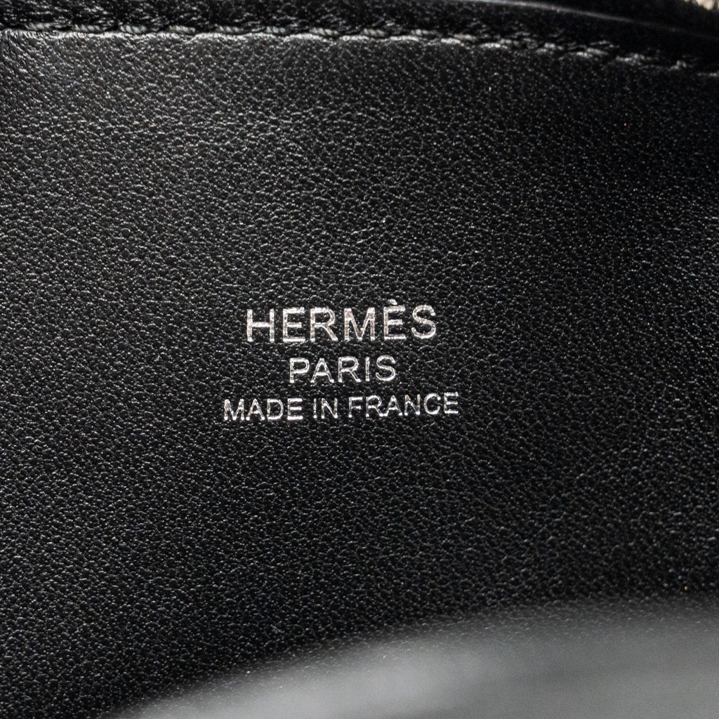 Hermes Mini Bolide Chevre Mysore Black SHW