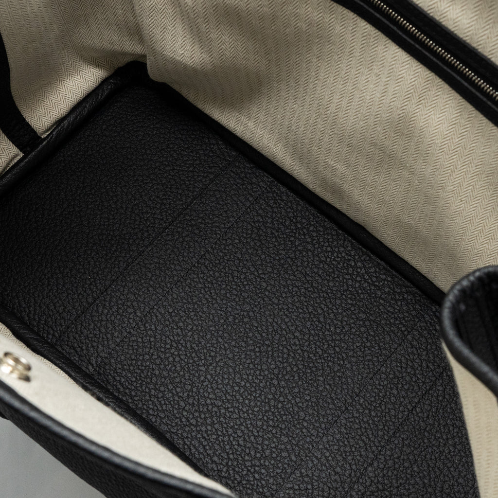 Hermes Garden Party 36 Country Black SHW