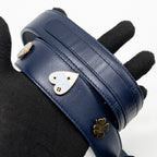 DIOR MY ABC SMALL LADY DIOR LAMBSKIN DARK BLUE LGHW