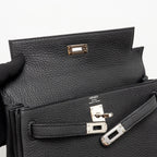 HERMES KELLY 25 TOGO BLACK SHW