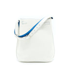 HERMES SO KELLY 26 BLANC/BLUE SHW