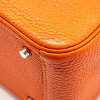 HERMES MINI LINDY CLEMENCE FEU SHW
