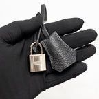HERMES KELLY 25 TOGO BLACK SHW
