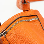 HERMES MINI LINDY CLEMENCE FEU SHW