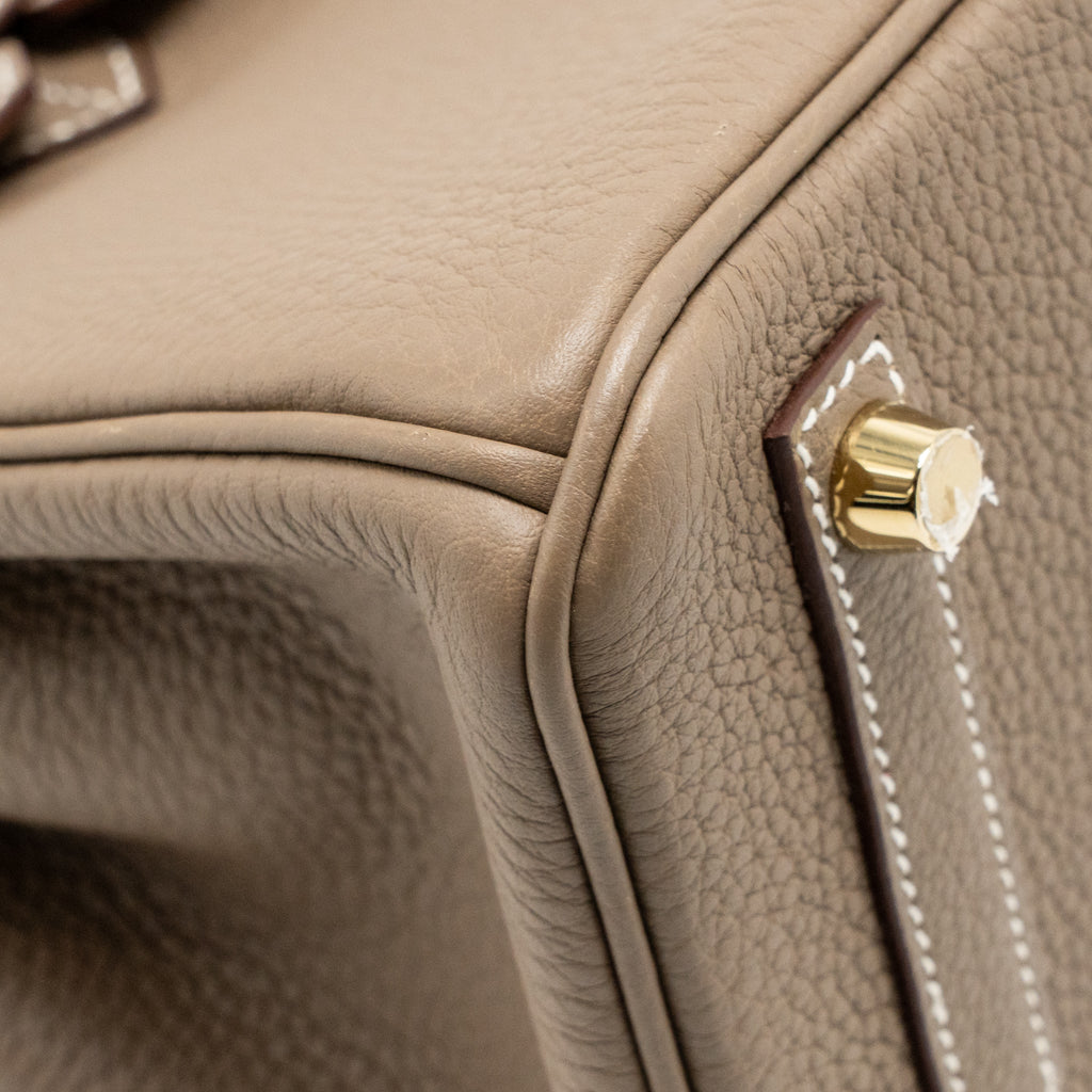 Hermes Birkin 25 togo Etoupe GHW