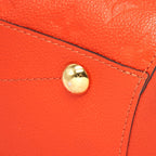 LOUIS VUITTON MONTAIGNE MM ORANGE MONOGRAM EMPREINTE YEAR 2015