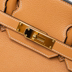HERMES BIRKIN 30 NOVILLO 1H TOFFEE GHW