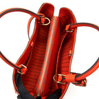 LOUIS VUITTON MONTAIGNE MM ORANGE MONOGRAM EMPREINTE YEAR 2015