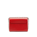 LOUIS VUITTON TWIST BAG MM RED SHW