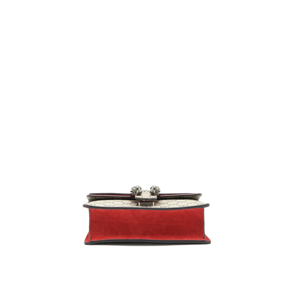 GUCCI MINI DIONYSUS RED SUEDE CROSSBODY BAG