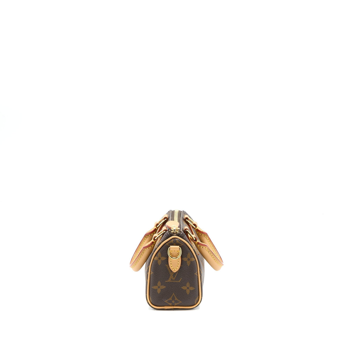 LOUIS VUITTON NANO SPEEDY MONOGRAM CANVAS GHW (NEW VERSION)