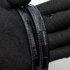 Hermes mini constance shiny alligator mississippiensis black GHW
