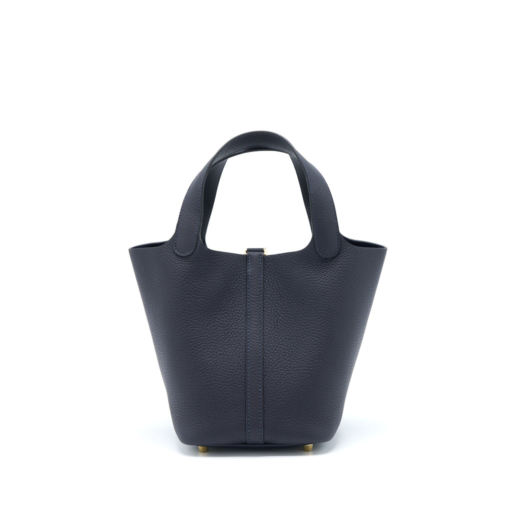 Hermes Picotin 18 Lock Bag Clemence 3Y Caban GHW