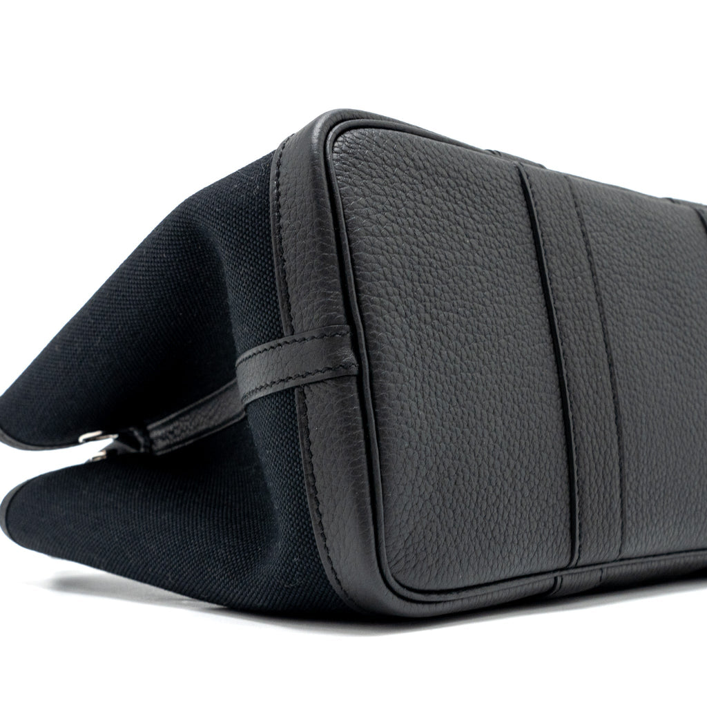 HERMES GARDEN PARTY 30 CANVAS/NEGONDA BLACK SHW
