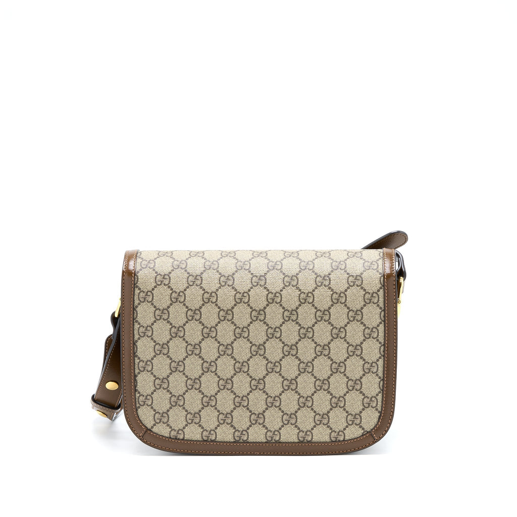 GUCCI HORSEBIT 1955 SHOULDER BAG GG SUPREME GHW