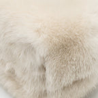 Fendi First Small Bag Mink Fur/Leather Off-white SHW