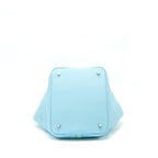 Hermes Picotin 22 Lock Bag Blue Atoll SHW
