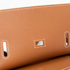 Hermes mini Jypsiere evercolor gold SHW