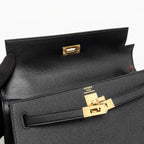 Hermes kelly 25 epsom black GHW