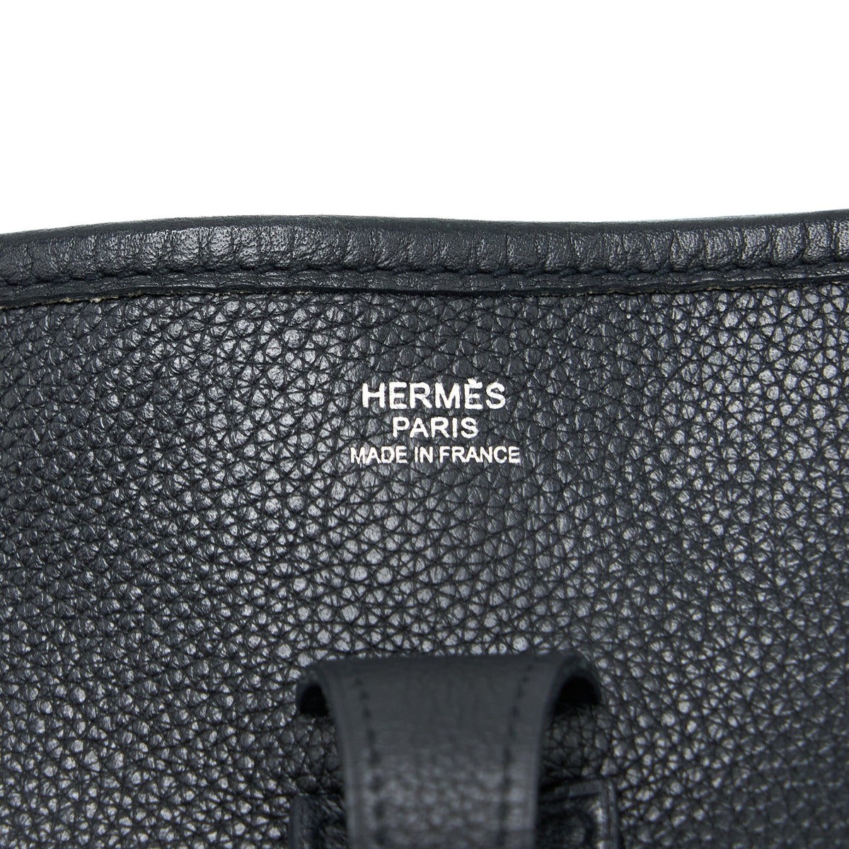 HERMES EVELYN 29 CLEMENCE BLACK SHW