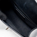 CHANEL SMALL BOY BAG PATENT BLACK MULTICOLOUR HARDWARE