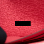 Hermes Kelly Long Wallet Chevre Mysore Pink SHW