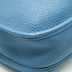 Hermes Evelyne 29 Bag Clemence Blue Jeans SHW